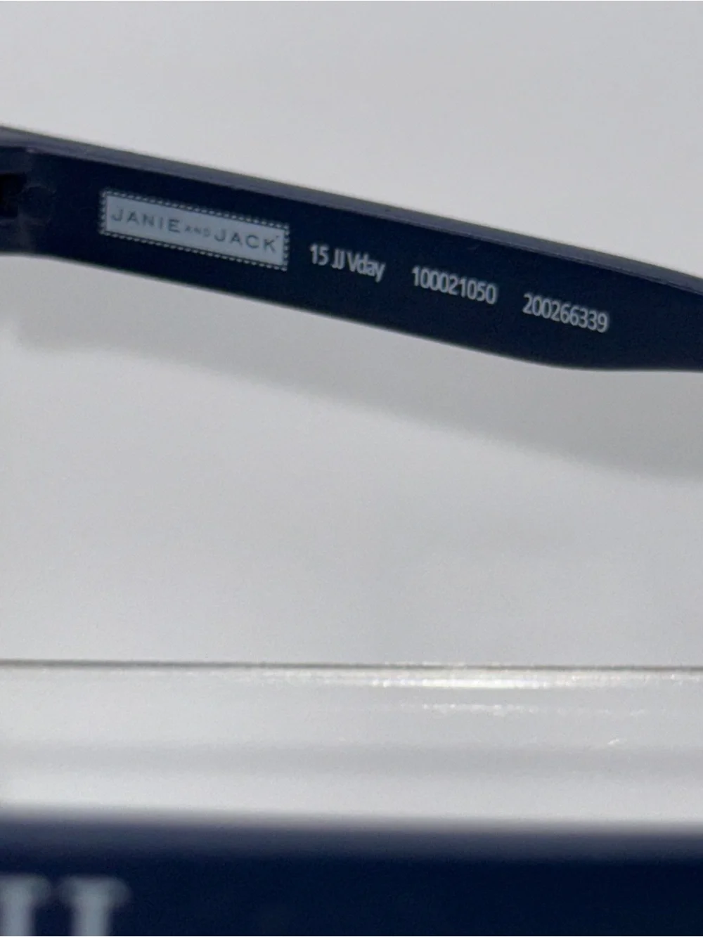 Janie & Jack Baby Sunglasses in Navy with Black Lenses